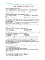 Bài tập trắc nghiệm Giáo dục công dân 11 - Bài 1: Công dân với sự phát triển kinh tế