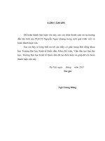 Luận văn thạc sỹ - Tác động của tính bền vững doanh nghiệp đến hiệu quả hoạt động của các doanh nghiệp du lịch vùng Duyên hải Nam Trung Bộ tại Việt Nam