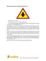 Tải Biển báo giao nhau với đường không ưu tiên W207a - HoaTieu.vn