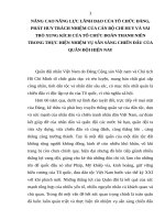 Thu hoạch  NÂNG CAO NĂNG lực LÃNH đạo của tổ CHỨC ĐẢNG, PHÁT HUY TRÁCH NHIỆM của cán bộ CHỈ HUY và VAI TRÒ XUNG KÍCH của tổ CHỨC đoàn THANH NIÊN TRONG THỰC HIỆN NHIỆM vụ sẵn s