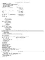 tong hop kien thuc tieng anh thcs va cac bai kiem tra thu