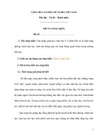 Giải pháp giúp học sinh lớp 4, 5 nhận biết và có khả năng phòng, tránh bạo lực, xâm hại thông qua các hoạt động ngoại khóa trong trường tiểu học  