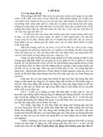 Một số giải pháp xây dựng môi trường giáo dục lấy trẻ làm trung tâm cho trẻ lớp mẫu giáo 5   6 tuổi trường mầm non sông âm 