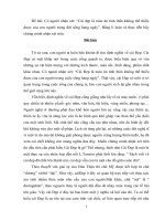 Bài điều kiện môn Mỹ học: Có người nhận xét: “Cái đẹp là món ăn tinh thần không thể thiếu được của con người trong đời sống hang ngày”. Bằng lí luận và thực tiễn hãy chứng minh nhận xét trên.