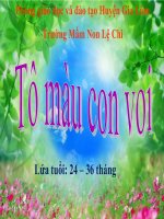 Bé tô màu con Voi