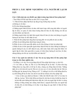 bài thảo luận dân sự số 7 vấn đề thừa kế theo pháp luật