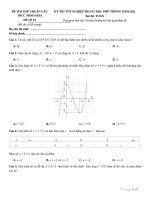 23  đề thi thử TN THPT 2021   môn toán   bộ đề chuẩn cấu trúc minh họa   đề 23   file word có lời giải