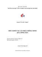 Điều khiển xe lăn điện thông minh qua sóng não 