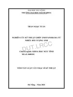 Nghiên cứu kỹ thuật ghép ảnh panorama từ nhiều đối tượng ảnh (tt) 