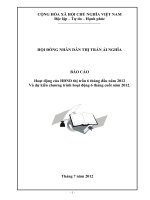 BAO CAO HDND KY HOP THU 4 KHOA X thi tran ai nghia