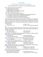 Bài tập trắc nghiệm Giáo dục công dân 11 - Bài 4: Cạnh tranh trong sản xuất và lưu thông hàng hoá