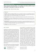 Thực trạng bao phủ bảo hiểm y tế của đồng bào dân tộc thiểu số tại 12 tỉnh thuộc 4 vùng kinh tế xã hội của Việt Nam