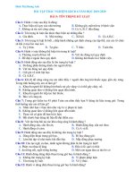 Bài tập trắc nghiệm Giáo dục công dân 6 - Bài 5: Tôn trọng kỷ luật