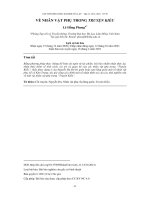 Về nhân vật phụ trong truyện Kiều