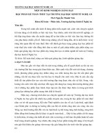 Một số kinh nghiệm giảng dạy học phần Kế toán thuế tại trường Đại học Kinh tế Nghệ An