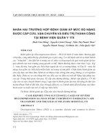 Nhân hai trường hợp bệnh giảm áp mức độ nặng được cấp cứu, vận chuyển và điều trị thành công tại Bệnh viện Quân Y 175