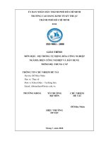 Giáo trình Hệ thống tự động hóa công nghiệp (Ngành: Điện công nghiệp và dân dụng) - CĐ Kinh tế Kỹ thuật TP.HCM