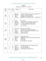 Thiết kế bài dạy lớp 5 - Tuần 4