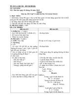 Giáo án lớp 5 tuần 4 năm học 2018 - 2019