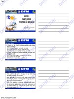 Bài giảng Quản trị tài chính: Chương 8 - ĐH Thương Mại