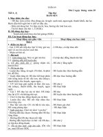 Giáo án lớp 1 Tuần 29