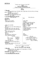 Giao an toan lop 3 tuan 33