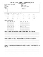 KIEM TRA HOC SINH GIOI