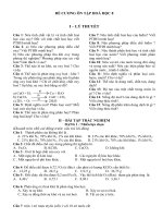 DE CUONG HOA 8 KI II