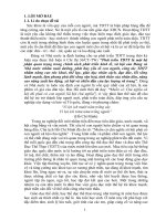 Áp dụng một số trò chơi vận động vào giờ học nhằm phát triển thể lực cho học sinh lớp 8 trường THCS quang lộc 