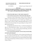 BAO CAO 10 NAM THUC HIEN NQ TW5 KHOAO