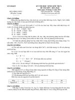 Thi HSG hoa 9 Co dap an