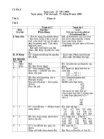 Giao an lop ghep 23 Tuan 2