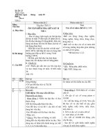 Giao an lop ghep 23 Tuan 27