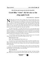 Grab Bike “rởm”: Kẽ hở của xe ôm công nghệ Grab