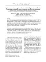Nghiên cứu hóa học lượng tử về cấu trúc và tính chất phân tử của chất màu 2-[(2-methoxy-4-nitrophenyl)azo]-N-(2-methoxyphenyl)-3-oxo-butanamide