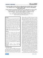 Sử dụng thuật toán tối ưu hóa bầy đàn PSO để tối ưu hóa các thông số của bộ điều khiển PID sử dụng cho robot dây song song