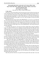 Tích hợp nội dung giáo dục kỹ năng sống cho học sinh tiểu học thông qua hoạt động giáo dục ngoài giờ lên lớp