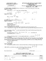 Tuyen sinh vao 10 toan nam hoc 20092010