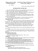 Ke hoach on tap he nam hoc 20122013