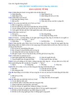 Bài tập trắc nghiệm Giáo dục công dân 6 - Bài 9: Lịch sự, tế nhị