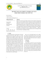 Tri thức dân gian trong lao động sản xuất được phản ánh qua tục ngữ Tày