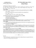 DE OLYMPIC HOA 10 HA NOI 2011 KEYS