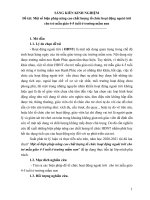 Một số biện pháp nâng cao chất lượng tổ chức hoạt động ngoài trời cho trẻ mẫu giáo 4 5 tuổi ở trường mầm non 