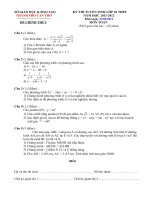 De vao 10 Can Tho 20112012doc