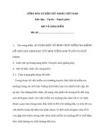 SKKN áp DỤNG một số HÌNH THỨC KIỂM TRA MIỆNG để GIÚP học SINH học tốt môn TIẾNG ANH ở lớp có sĩ số ĐÔNG 