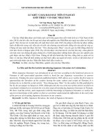 Lư Khê và bài báo đầu tiên ở Nam Kỳ giới thiệu văn học Nhật Bản