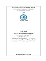 Giáo trình Kỹ năng chăm sóc khách hàng (Nghề: Công nghệ ô tô) - CĐ Kinh tế Kỹ thuật TP.HCM