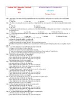 Tổng hợp 10 đề thi thử THPT Quốc gia môn Giáo dục công dân năm 2021 – Trường THPT Nguyễn Thị Minh Khai