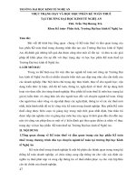 Thực trạng dạy và học học phần Kế toán thuế tại trường đại học Kinh tế Nghệ An