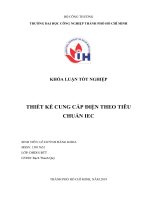 Thiết kế cung cấp điện theo tiêu chuẩn iec 